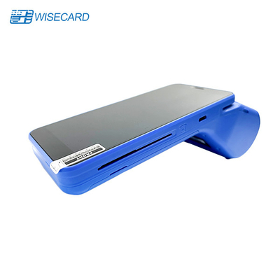 EMV Android POS-Terminal mit eingebautem 58*40mm-Wärmedrucker und Fingerabdrucküberprüfung