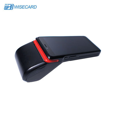 5000mAh Quad-Core Android 12.0 POS-Terminal mit Fingerabdruck und Wärmedrucker