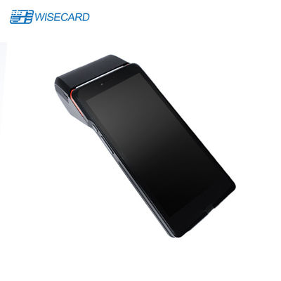 NFC-unterstütztes Android-POS-Terminal mit 1GB-8GB Speicher und eingebauten 58*40mm-Wärmedrucker
