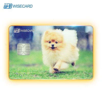 Individuelle LED-Mitgliedskarten mit Kantenbeleuchtung und NFC