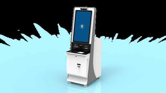 Wisecard WCT K-530 32-Zoll Smart Teller Machine mit Intel i5 Prozessor und 8GB Arbeitsspeicher für sofortige Kartenausstellung und Kontodienste