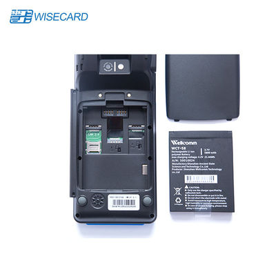 NFC 13.56MHz MTK MT8735 Hand-Positions-Maschine Thermal-Drucker 5,5 Zoll Position