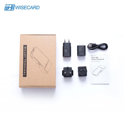 WCDMA 2500mAH Android Positions-Anschluss MSR IC Barcode NFC 1D 2D 5,5 Zoll