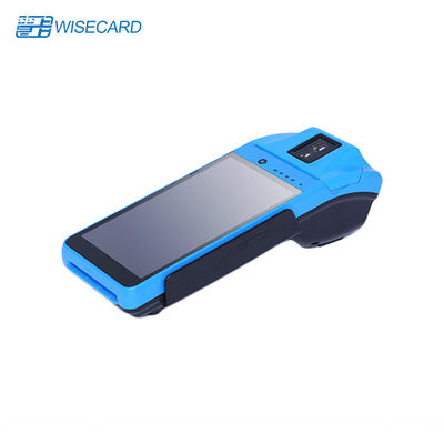 GPRS-RAND-drahtloser Positions-Anschluss Wisecard Hand-Android 7. 0 mit NFC-Scanner