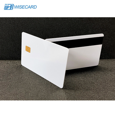 Bahn-Silber Mag Stripe Chip Blank Magstripe Cardss W HiCo 2 der Perlen-SLE4442