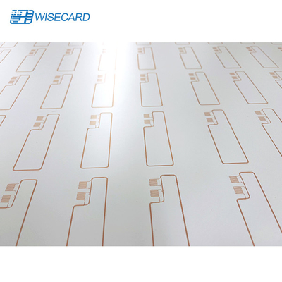 Wisecard LF / HF / UHF Chip RFID Prelam Inlay für EMV Smart Card