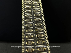 10,62 x 8,0 mm sicherer 32-Bit-CPU-EEPROM-Speicher-EMV-Chip