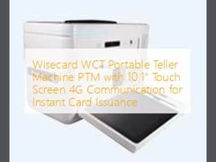 Wisecard WCT Portable Teller Machine PTM mit 10,1